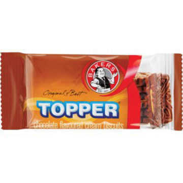 Bakers Bisc Topper Choco 16 x 50G