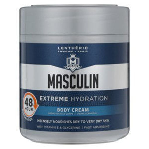 Lentheric Body Cream Male Masculine Extreme 1 x 450Ml