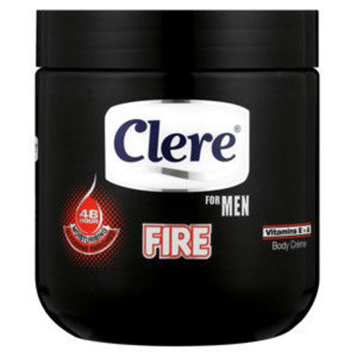 Clere Body Cream Men Fire 1 x 450Ml