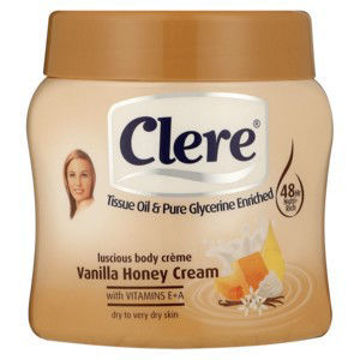 Clere Body Cream Vanilla Honey 1 x 500Ml