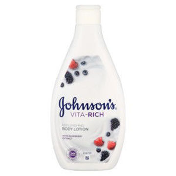 J&J Body Lotion Rep Berries 1 x 400Ml