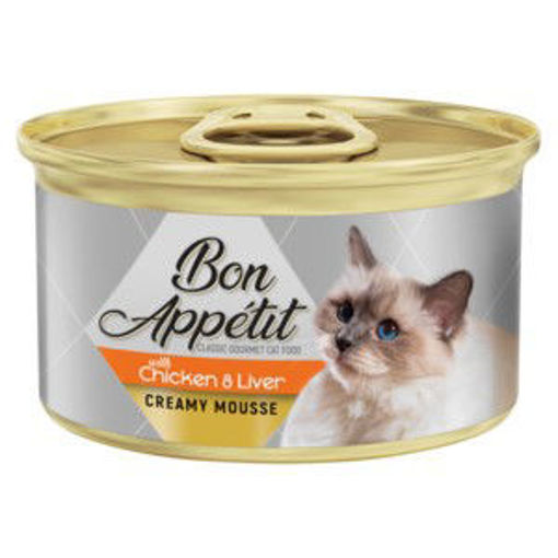 Bon Appetit Cat Creamy Mousse Tin Chicken & Liver 1 x 85G