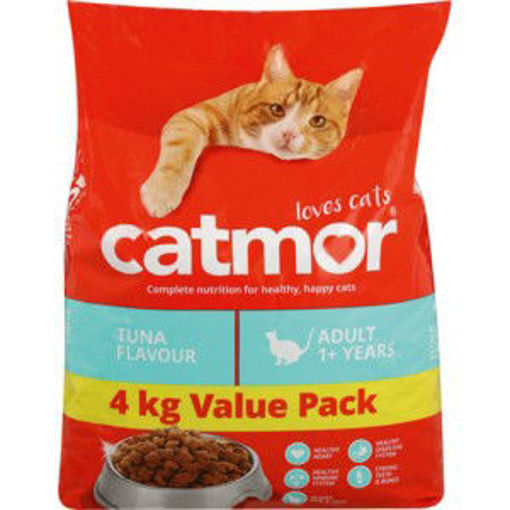 Catmor Cat Food Adult Dry Tuna 1 x 4Kg