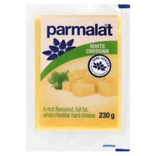 Parmalat Cheese Cheddar White 1 x 230Gr