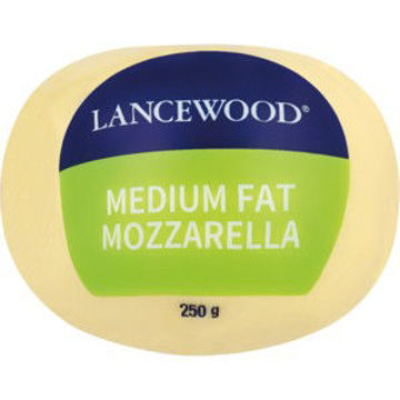 Lancewood Cheese Mozzarella 1 x 250G