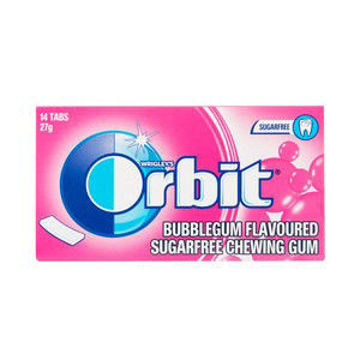 Wrigleys Chew Gum Orbit Bubble Gum Env 1 x 14G