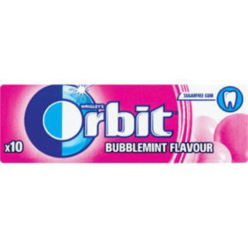 Wrigleys Chew Gum Orbit O/P Bubble Mint 30 x 0Ea