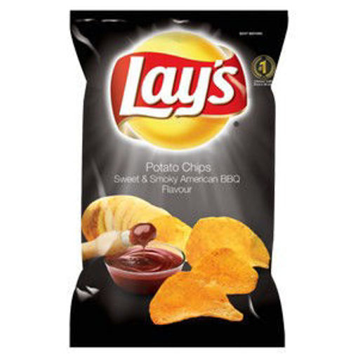 Lays Chips  Sweet & Smokey American BBQ 1 x 36G