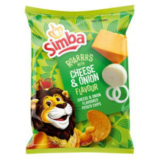 Simba Chips Cheese & Onion 1 x 120Gr