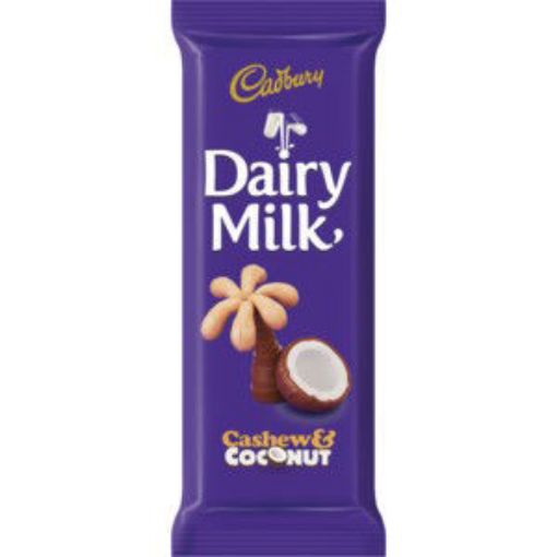 Cadbury Choc Slab Cashew & Coconut 1 x 80G