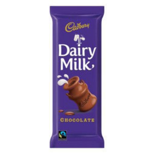 Cadbury Choc Slab Dairy Milk 1 x 80Gr