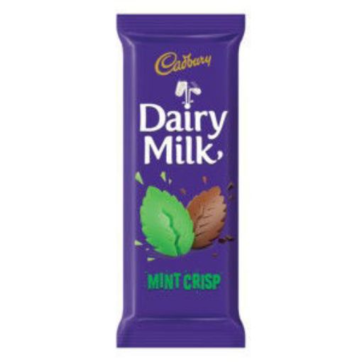 Cadbury Choc Slab Mint Crisp 1 x 80Gr