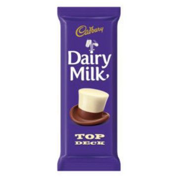 Cadbury Choc Slab Top Deck 1 x 80Gr