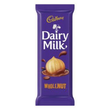 Cadbury Choc Slab Whole Nut 1 x 80G