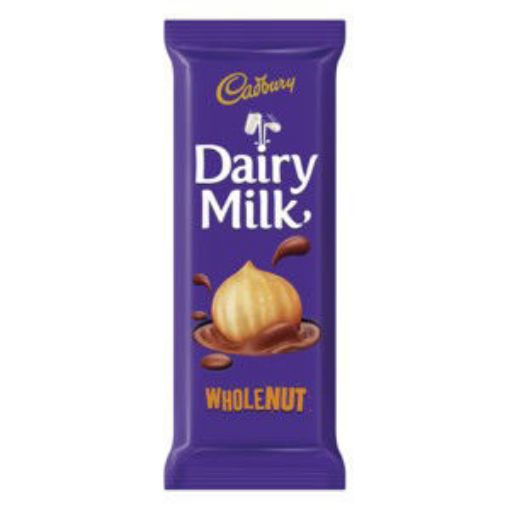 Cadbury Choc Slab Whole Nut 24 x 80G