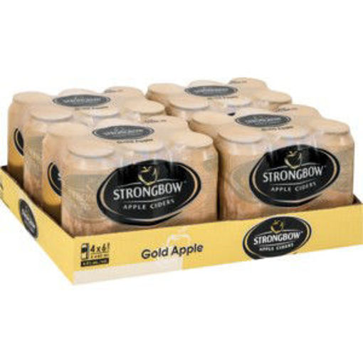 Strongbow Cider Can Gold 1 x 440Ml