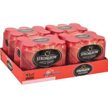 Strongbow Cider Can Red Berry 1 x 440Ml