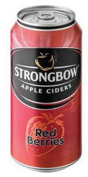 Strongbow Cider Can Red Berry 24 x 440Ml