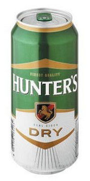 Hunters Cider Dry Can Dry 24 x 440Ml