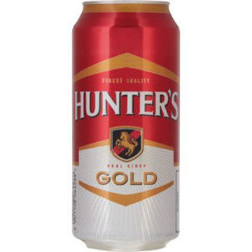 Hunters Cider Dry Can Gold 1 x 440Ml