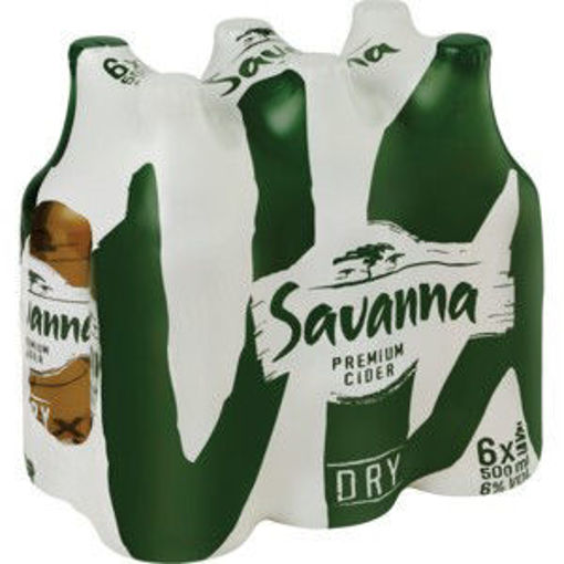 Savanna Cider Dry Nrb 6 x 500Ml