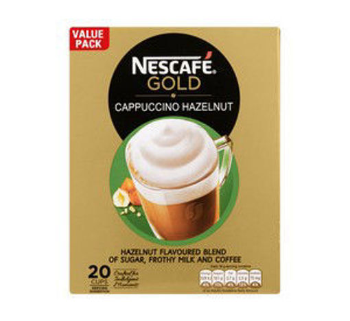 Nescafe Coffee Stick Cappu Gold Hazel Nut 1 x 18G