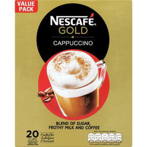 Nescafe Coffee Stick Cappu Gold Orig 20 x 18Gr