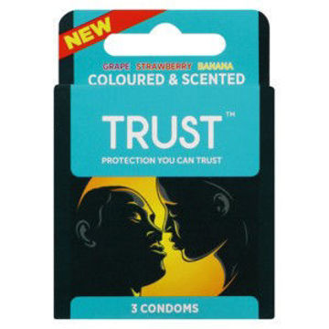 Trust Condoms Coloured & Scented 1 x 0Ea