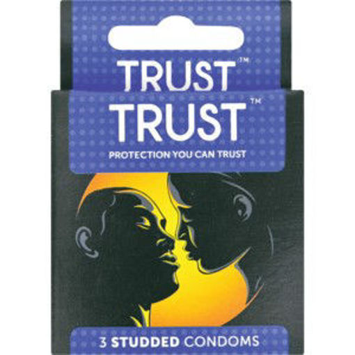 Trust Condoms Studded 1 x 3`s