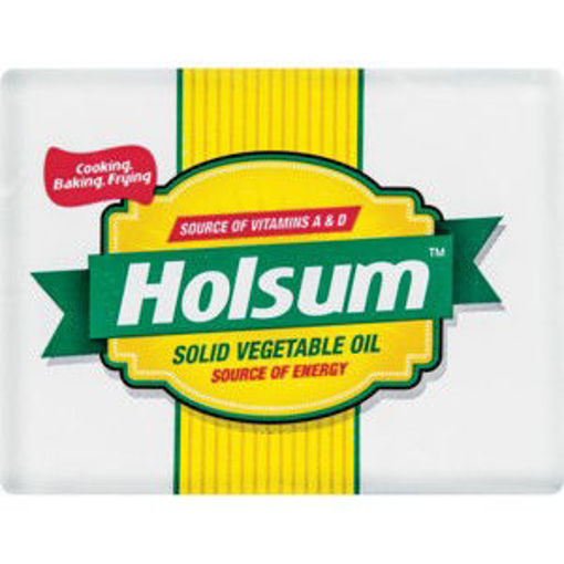 Holsum Cooking Fat White Brick 50 x 125G