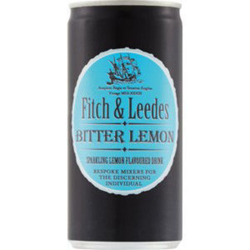 Fitch & Leeds CSD Can Bitter Lemon 1 x 200Ml