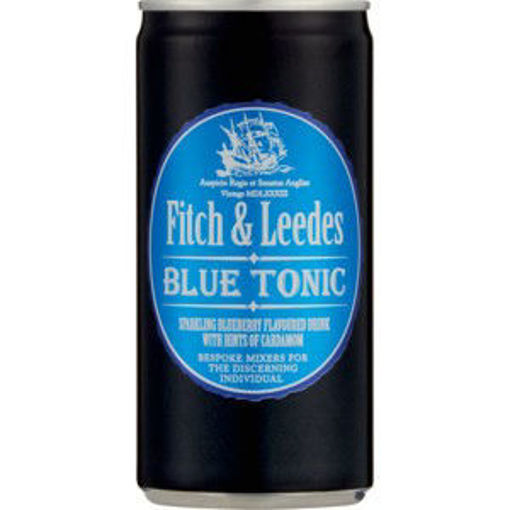 Fitch & Leeds CSD Can Blue Tonic 24 x 200Ml