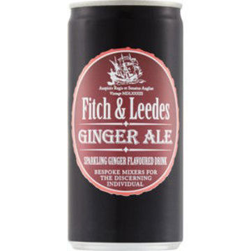 Fitch & Leeds CSD Can Gingerale 1 x 200Ml