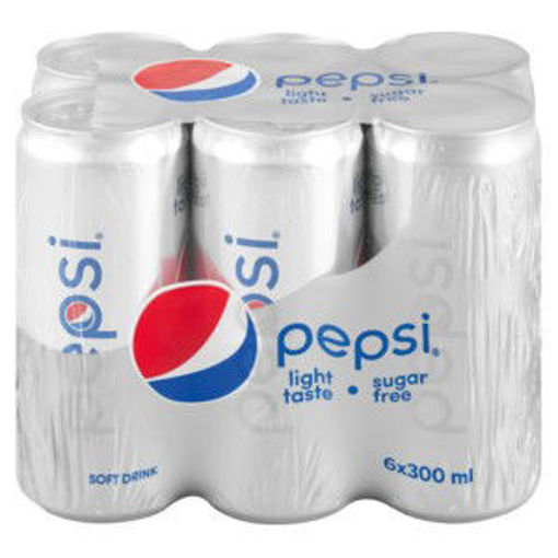 Pepsi CSD Light 6 x 300Ml