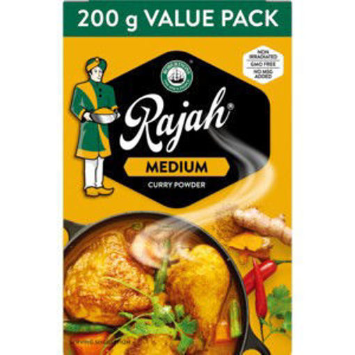 Rajah Curry Powder Medium 10 x 200G