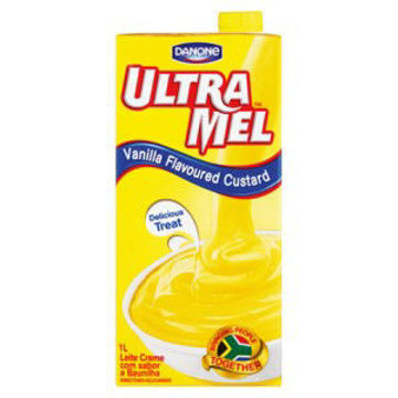 Ultra Mel Custard UHT Vanilla . 10 x 1L