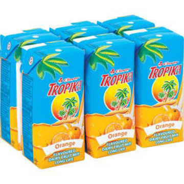 Tropika Easy Dairy Blend  UHT Orange 1 x 200Ml