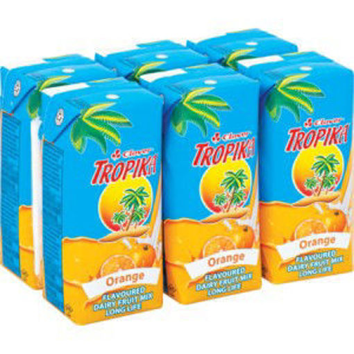 Tropika Easy Dairy Blend  UHT Orange 24 x 200Ml