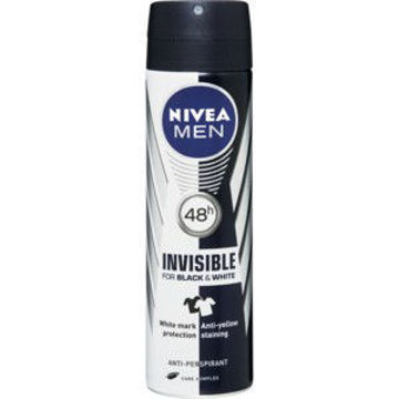 Nivea Deo Spray Male Men B&W Power 1 x 150Ml