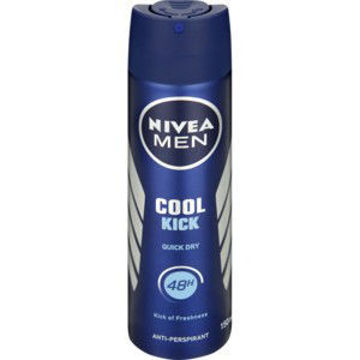 Nivea Deo Spray Male Men Cool Kick 1 x 150Ml