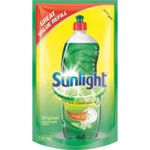 Sunlight Dish Wash Liq Refill 1 x 750Ml