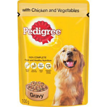 Pedigree Dog Food Adult Chick & Veg 1 x 100Gr