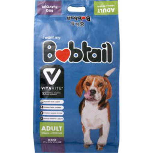 Bobtail Dog Food Adult Mini Chunks BBQ Grill 1 x 8Kg