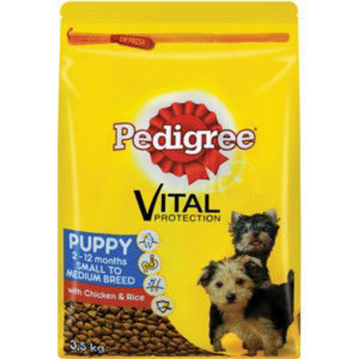 Pedigree Dog Food Puppy Small Med 1 x 3.5Kg