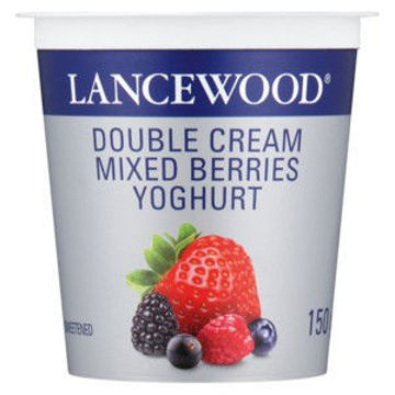 Lancewood Double Cream Mixed Berries 1 x 150Gr