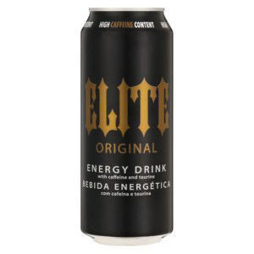 Elite Energy Drink Can Original 24 x 500Ml