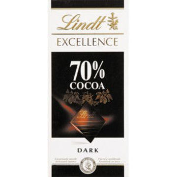 Lindt Excellence Cocoa 70% 1 x 100G