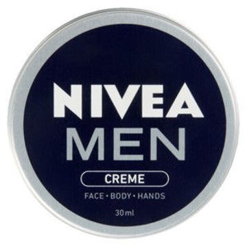 Nivea Face Cream Men Tin . 1 x 30Ml