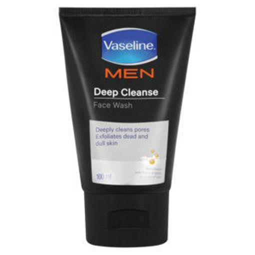 Vaseline Face Wash Men Deep Clean 1 x 100Ml