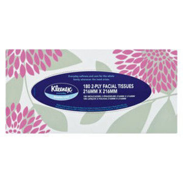 Kleenex Facial Tissues 2 Ply Shades 1 x 180`S